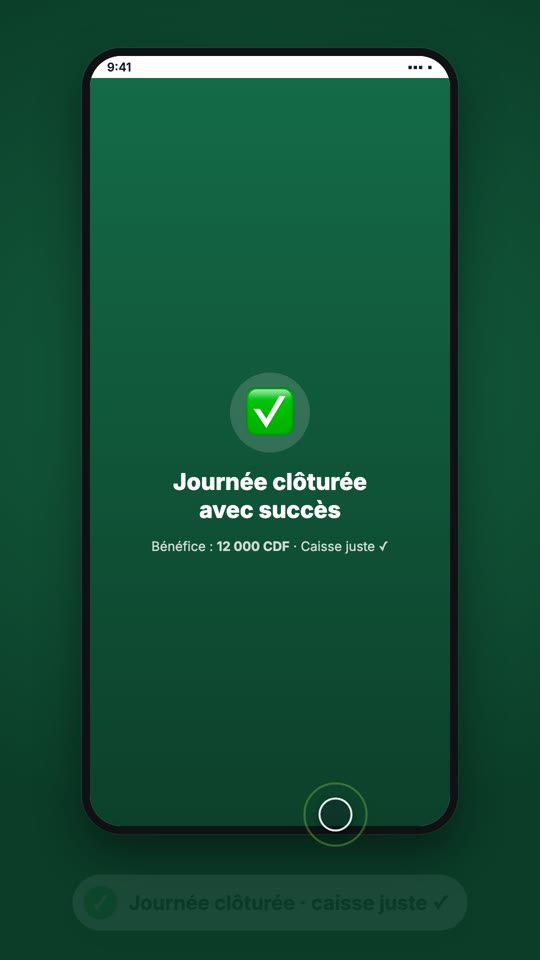 Étape 3 : Compte ta caisse